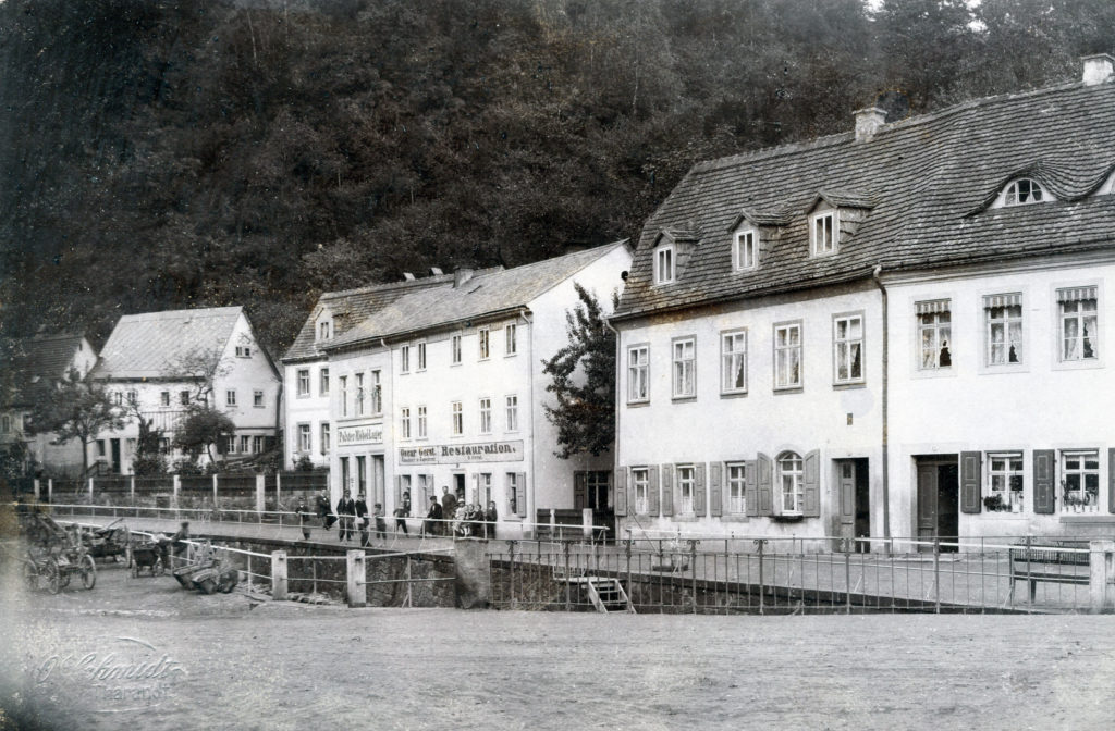 Johannisstraße mit Oscar gerst Restauration